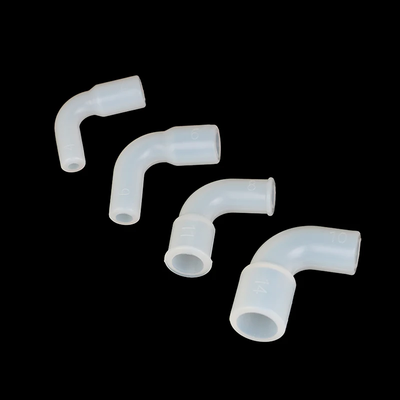 New Silicone Elbow Soft Hard Pipes Connector Variable Diameter Elastic Right Angle Rubber Coupling Fish Tank Irrigation Garden