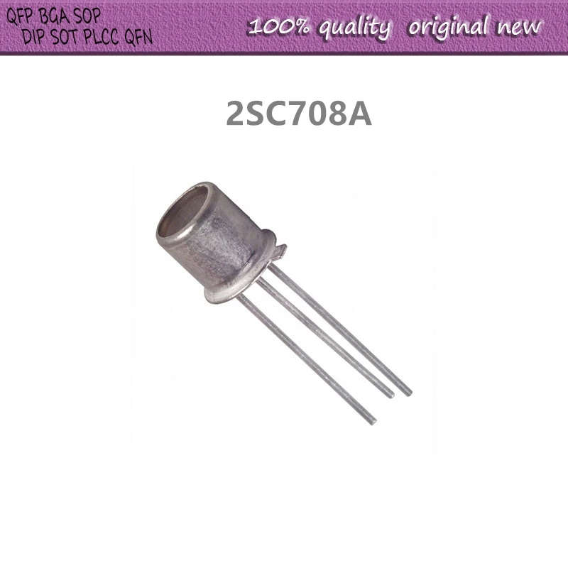 

10Pcs/Lot 2SC708A C708A TO-18