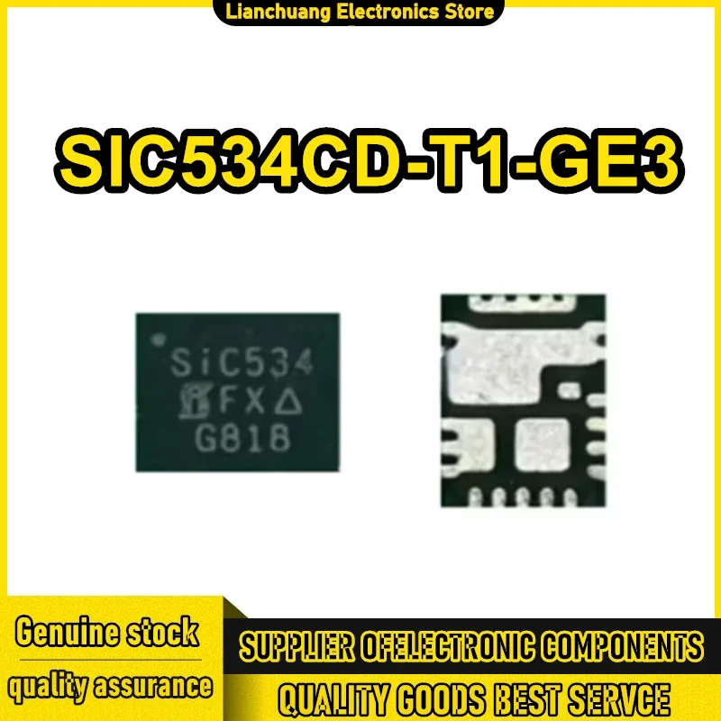 

5 шт. новые оригинальные SIC534CD-T1-GE3 SIC534 S1C534 в упаковке QFN
