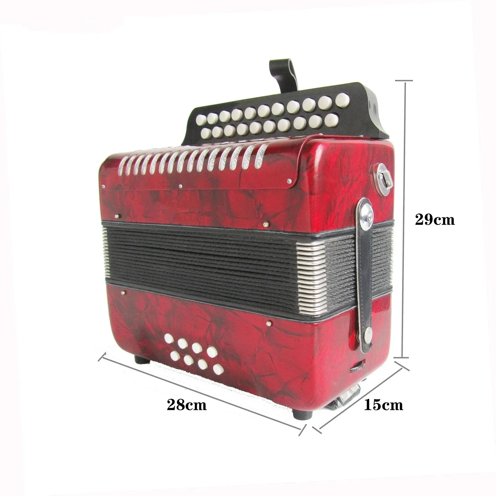 

Hooqu Accordion 18 Bass 30 Keys Professional Performance Adult Beginner Wholesale