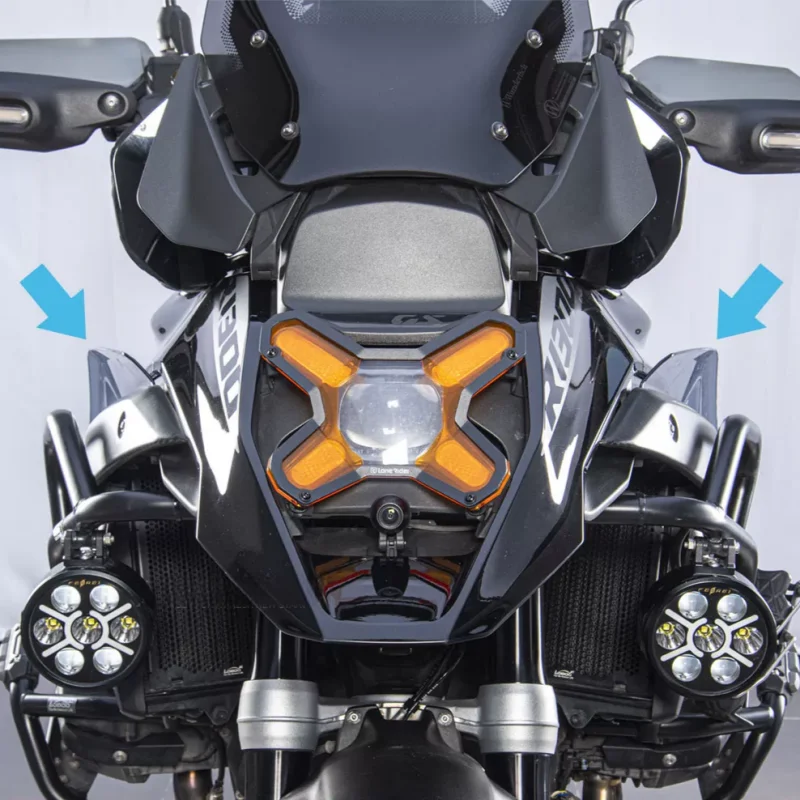 For BMW R1300GS R 1300 GS Leg Air Deflectors Motorcycle Lower Wind Deflector GS1300 Add-on Side Spoilers R1300 GS 2024 2025 2026