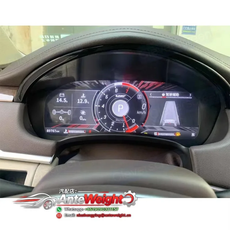 New for XTS 2013-2018 Car Dashboard IPS LCD Linux T5 System Digital Cluster Virtual Cockpit 1080P HD Built-in GPS