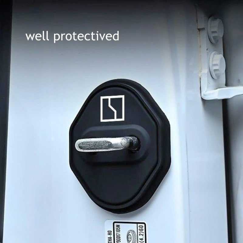 For ZEEKR X 7X 9X 2026 2025 Waterproof Silicone Door Lock Protector Pad Dustproof Anti-rust Car Accessories