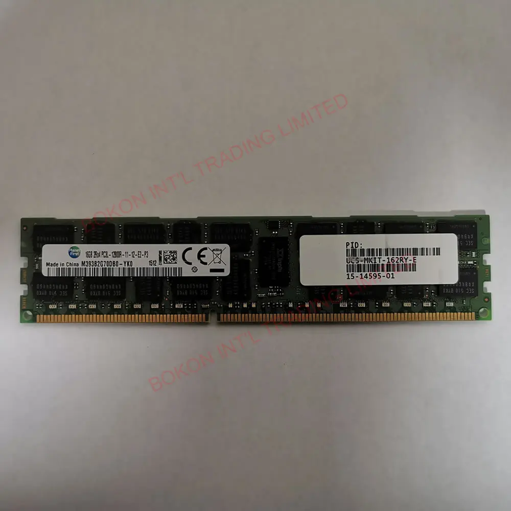 DDR3 16GB 2Rx4 1600 DDR equivalent frequency Server host memory M393B2G70DB0-YK0 PC3L-12800R RAM PC DDR3 12800 16G