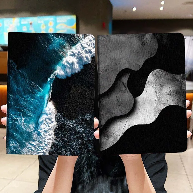 

Ocean Wave Aerial View Gift Tablet Case For Lenovo Xiaoxin Legion Pad Tab Pro GT Y700 Gen4 2 11 P11 M10 K10 3rd Plus Gen