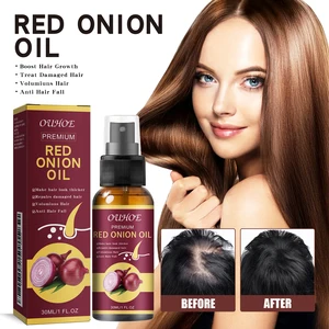 Cabello de la cebolla de rojo crecimiento esencial Aceite para el cabello Averol Avierte la pérdida de cabello Cabello Roots Mejora la textura del cabello Productos de cuidado del cabello 8 mejores ventas de crema para suavizar el cabello - №8