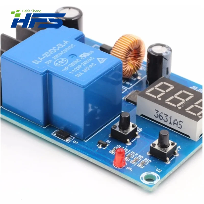 XH-M604 Battery Charger Control Module DC 6-60V Storage Lithium Battery Charging Control Switch Protection Board