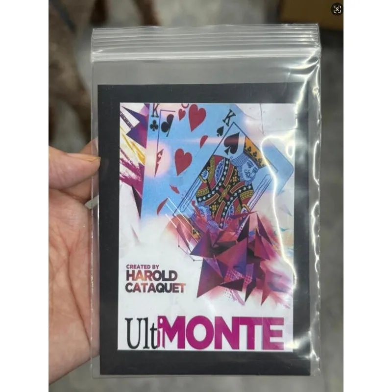 ultimonte-por-harold-cataquet-uma-cartao-visual-milagre-poker-baralho-truques-magicos-truques-close-up-aderecos-magicos-magico-magia-ilusao