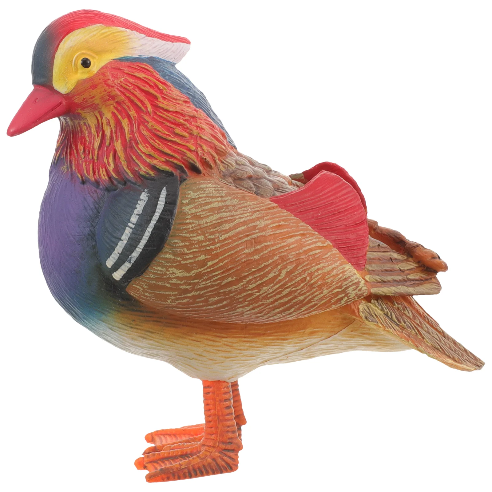 Bird Craft Props Simulated Mandarin Duck Ornaments Lifelike Model Statue Lovers