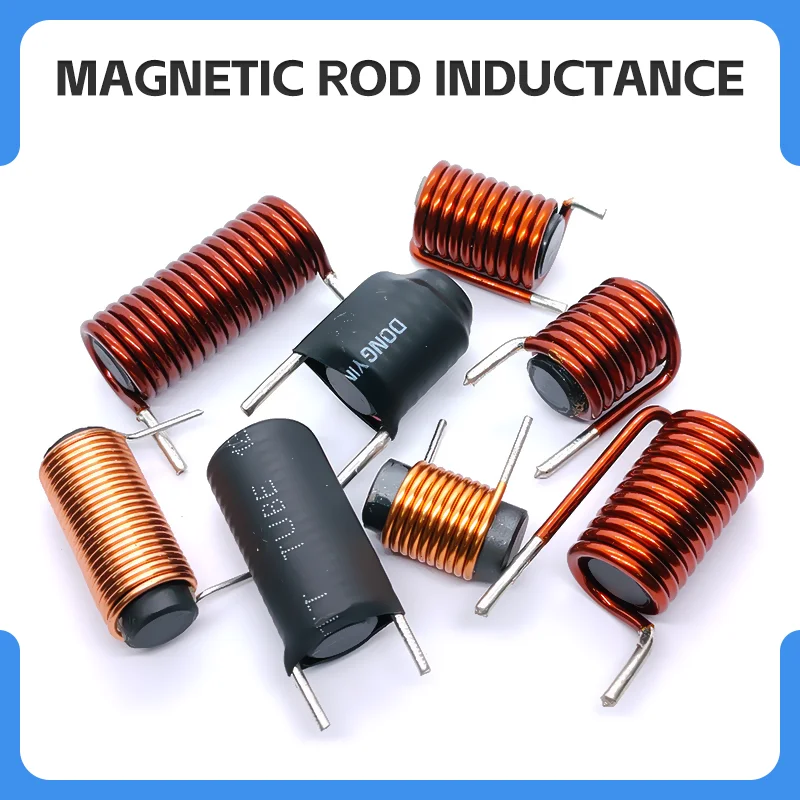 10*20mm 3UH 1.8*10.5T Rod Filter Inductor R Bar Core Coils Vertical