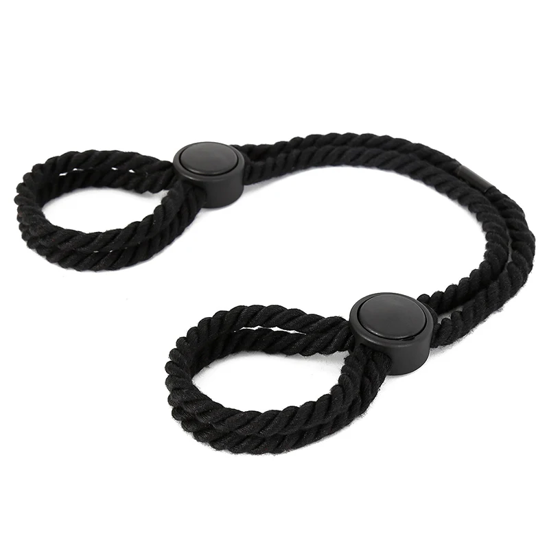 Cotton Rope Cuffs Handcuffs Ankle Cuff Restraints Bondage Bracelet BDSM Fetish Adult Sex Toys for Co