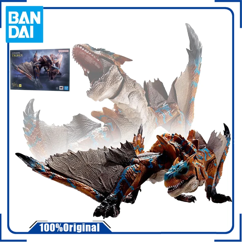 

В наличии оригинальная коробка BANDAI Spirit S.H.MonsterArts SHM TIGREX MONSTER HUNTER аниме фигурка модели коллекционные игрушки подарки