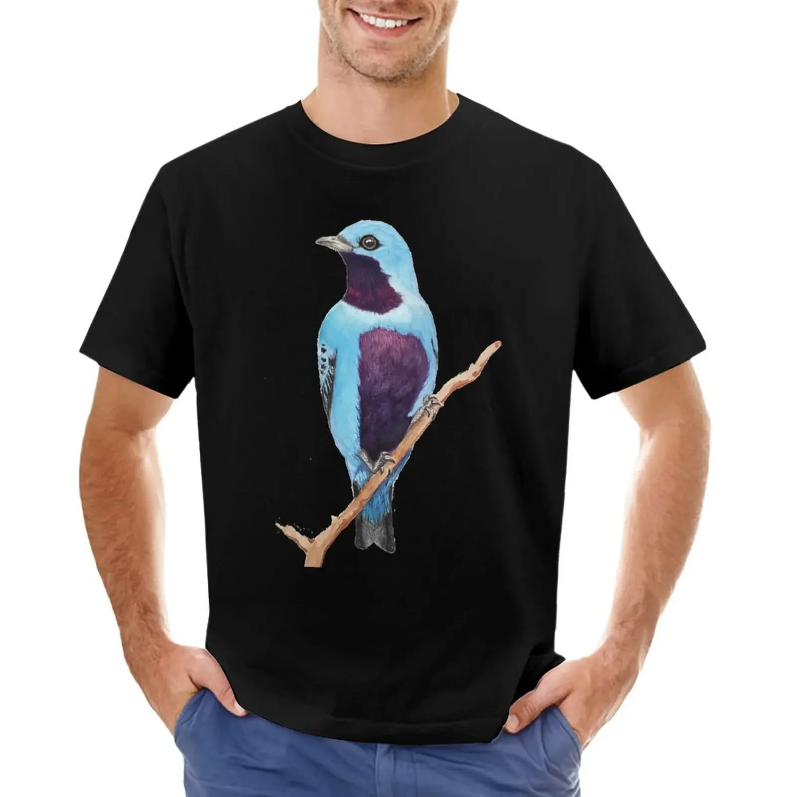 Turquoise Cotinga T-Shirt heavyweights cute clothes customs design your own mens t shirt graphic