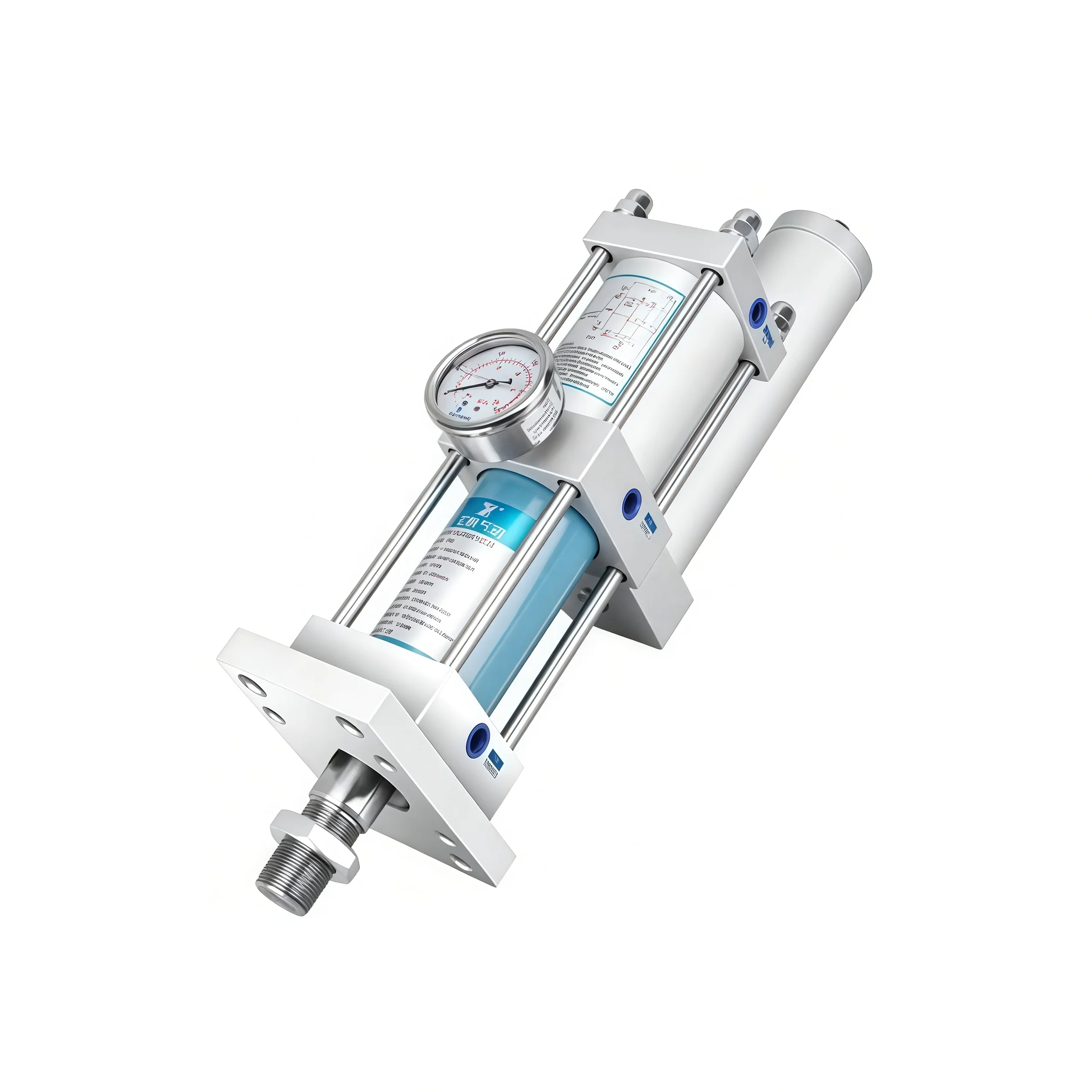 Air-Hydraulic Cylinders, Pressure Boost Cylinders, High-Pressure Punch Cylinders, Applied to Stamping Press Equipment.