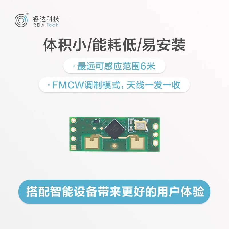 Ruida 24G human body presence sensor module USRR235-C millimeter wave radar module intelligent sensor PI