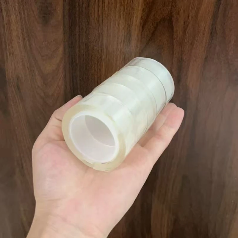 Heavy duty nano double-sided tape reusable scratch free and washable strong adhesive strip suitable for home office and car use