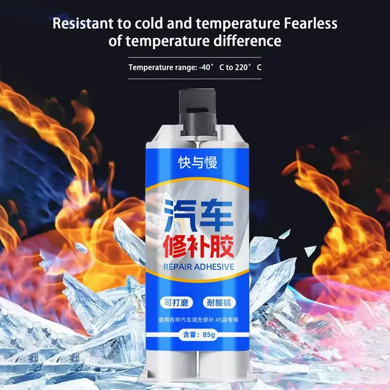 Sellador de escape de alta temperatura para coche, sellador profesional para sistema de escape de vehículo, 85g