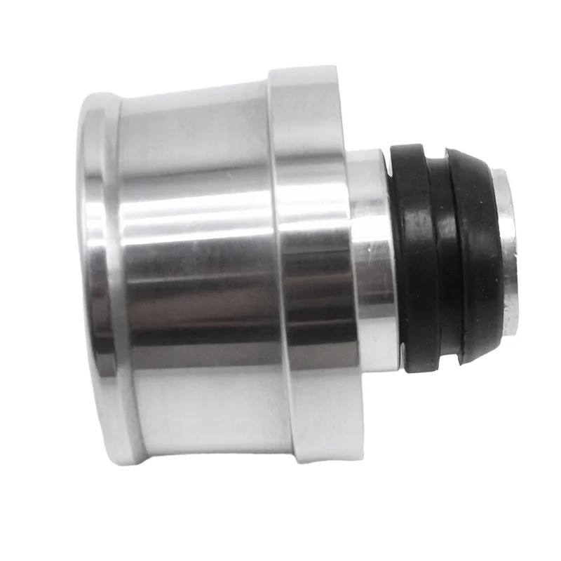 Tutup Ventilasi Aluminium BB untuk Mobil, Model Push-In 1 Inci, Ball-Milled Breather Cap untuk Chevy Ford Mopar Ball-Milled Top