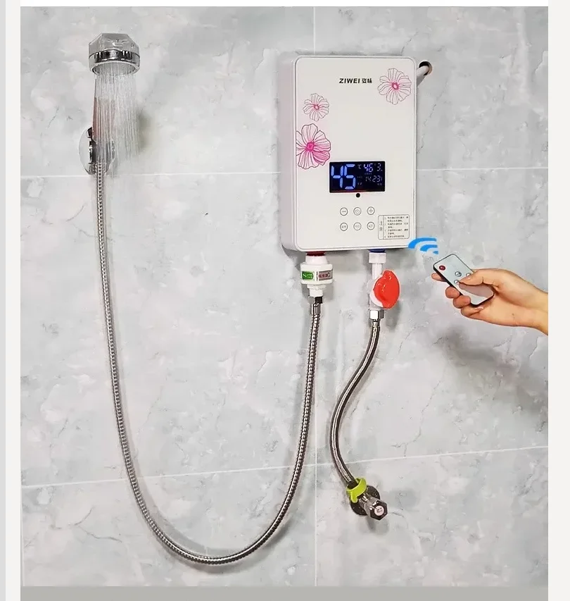 220V ZIVI Instant Hot Water Heater Variable Temperature Constant Warmth for Bathroom and Kitchen Use CBB
