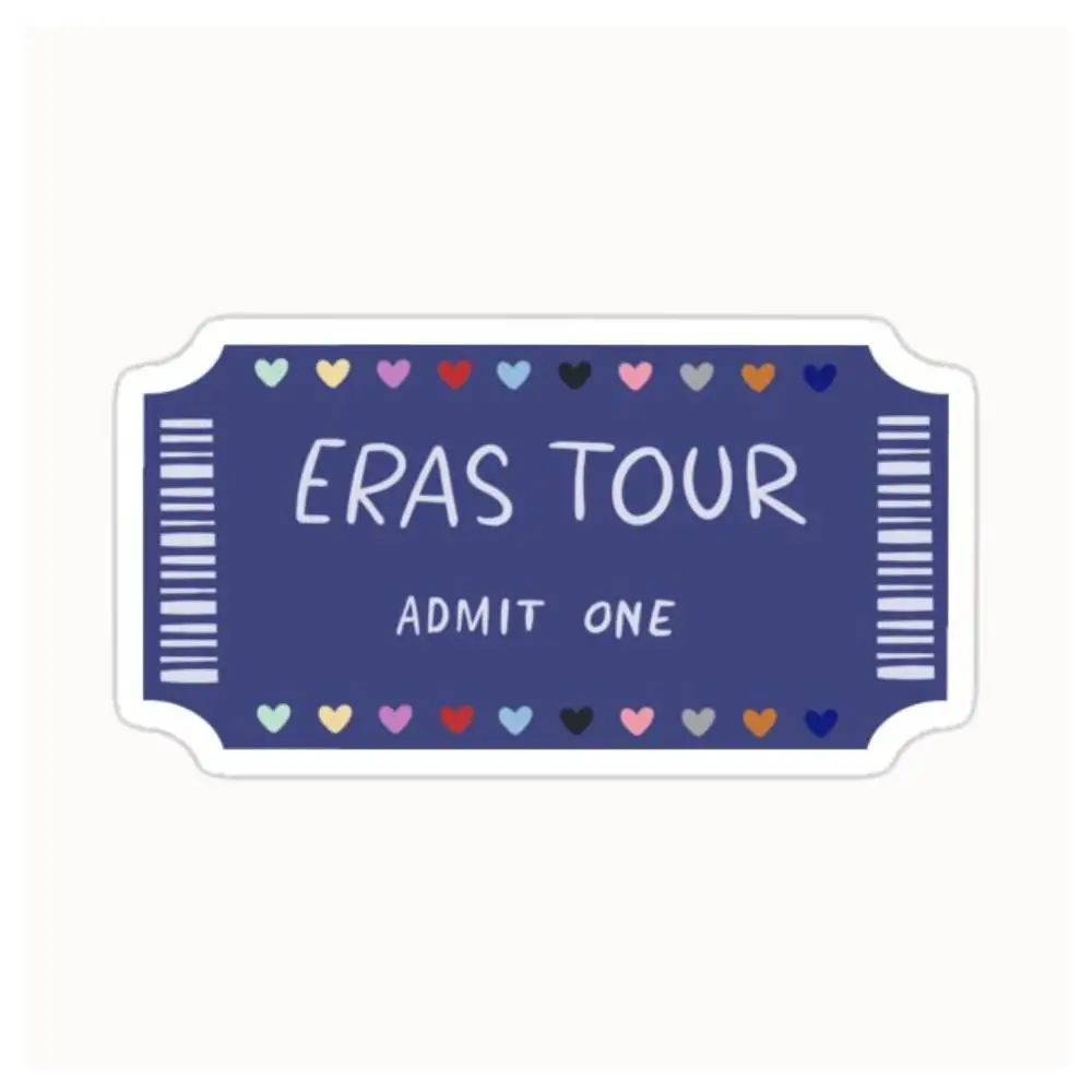 Eras Tour Waterproof Stickers For Decorating Car Windows Motorcycles And Computers.