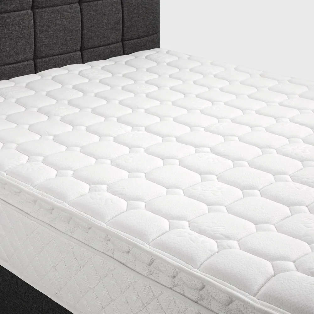 Mattress 10 Inch Hybrid Mattress - Comfort Foam and Pocket Spring Bed Mattresses Free Shipping Queen Bedroom Furniture Home