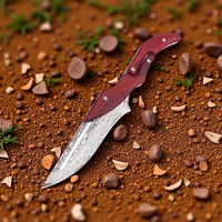 VG10 Damascus Folding Pocket Knife Stainless Steel Blades Sandalwood Handle Outdoor Camping Hiking Adventure Cutting Tools