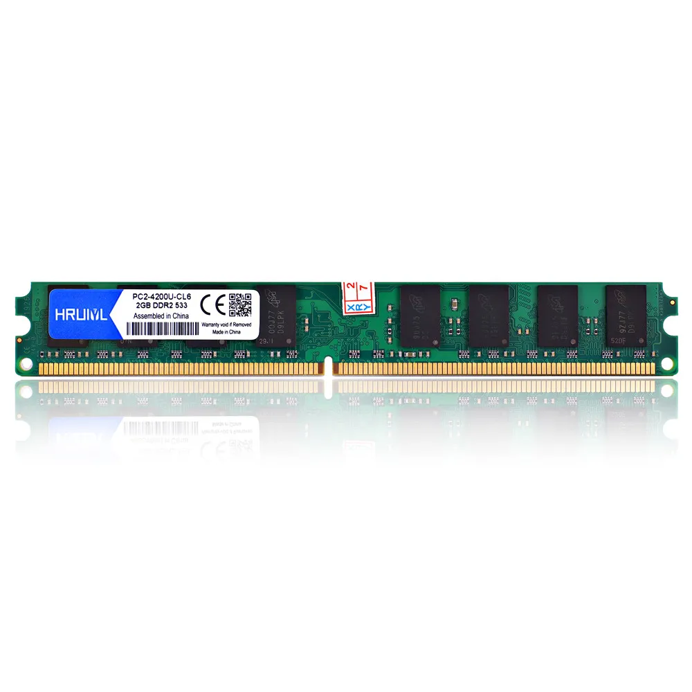 Ram 2gb DDR2 533 533mhz PC2-4200U DIMM DDR2 2GB 2G 533 mhz Memory Ram Memoria for All Motherboard Desktop Computer PC