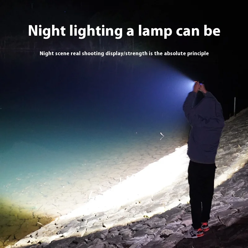 Multifunction Pen Light High-Bright Flood Pen Flashlight Type-C Charging Side Light Magnetic Absorbing Flashlight