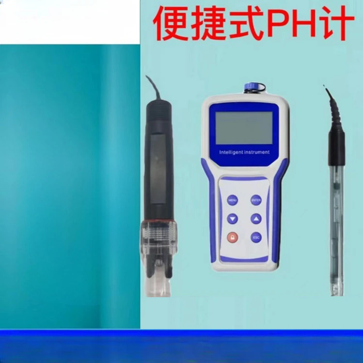 

Portable pH Meter Handheld pH Meter Laboratory Acidity Meter 0.01 High Precision Acid-Base Tester