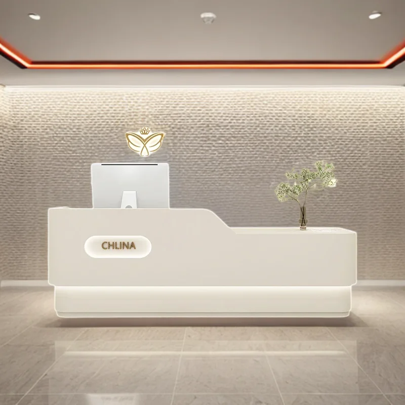 Atril Counter Desk Reception Front Pulpito Desks Tables Beauty Salon Customer Center Entrance Table Business Office De Counters