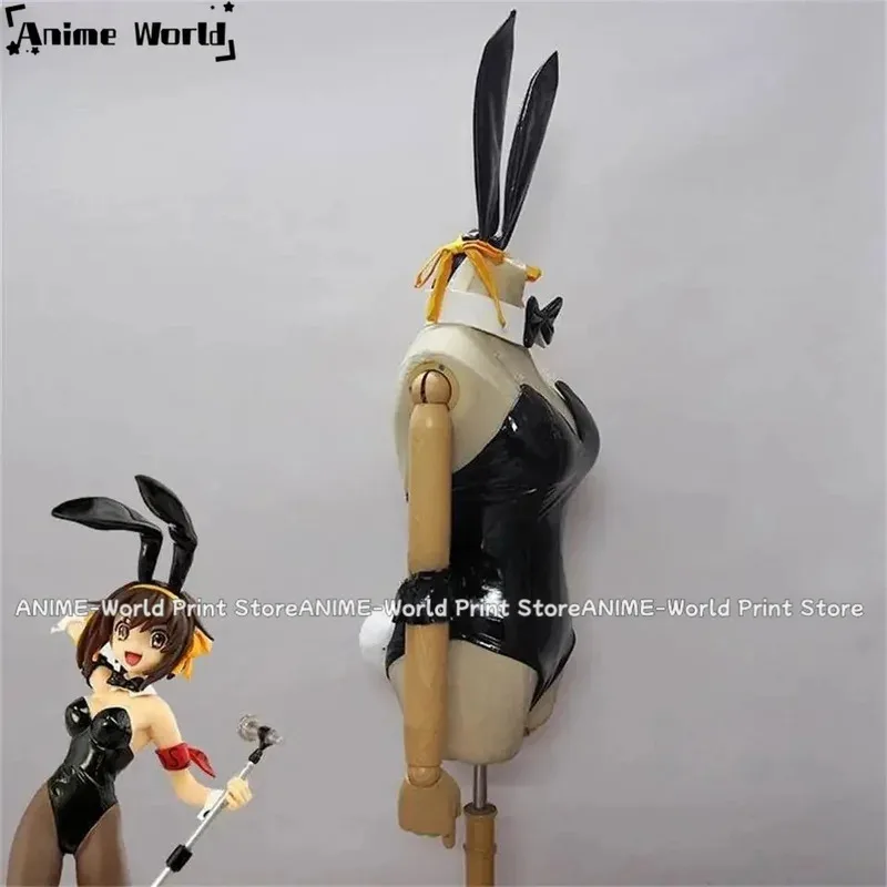 《حجم مخصص》Irelia H Store مخصص الحجم Suzumiya Haruhi الأرنب فتاة تأثيري حلي أنيمي مثير بذلة