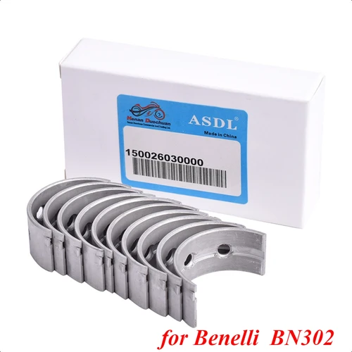 Kit de rodamiento de cigüeñal de biela de motocicleta, 30mm, 32mm, 10 Uds. 150026030000 Para Benelli BN302 BN302R ABS