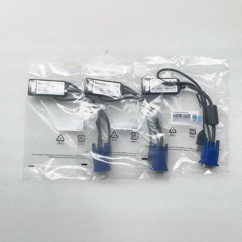 

336047-B21 USB cable 396633-001 USB KVM adapter