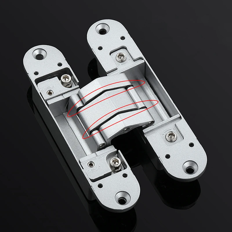 

1Pcs Stainless Steel Hinges Door Connector Drawer Furniture Cabinet Fitting Invisible Door Hinge Hardware Accessories