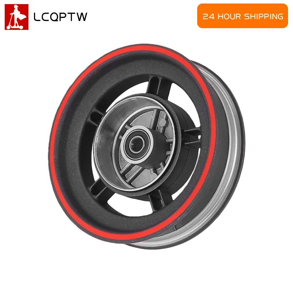 

10 Inch Aluminum Alloy Front Wheel Hub Rim Replacement for Xiaomi 5 Max Electric Scooter Accessories Spare Parts