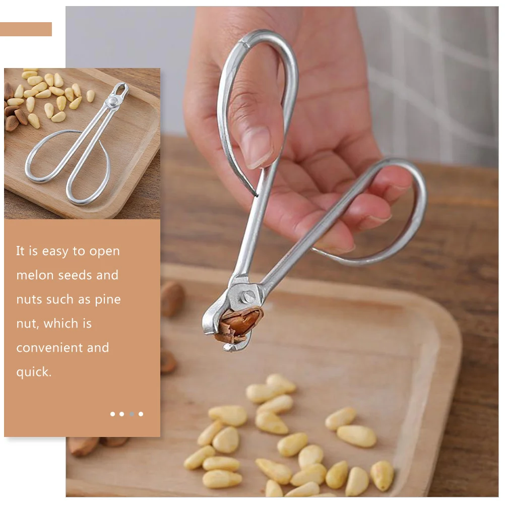 Melon Seeds Pistachio Sheller Hand Peeler Pine Nut Clip Wear-resistant Opening Tool Useful