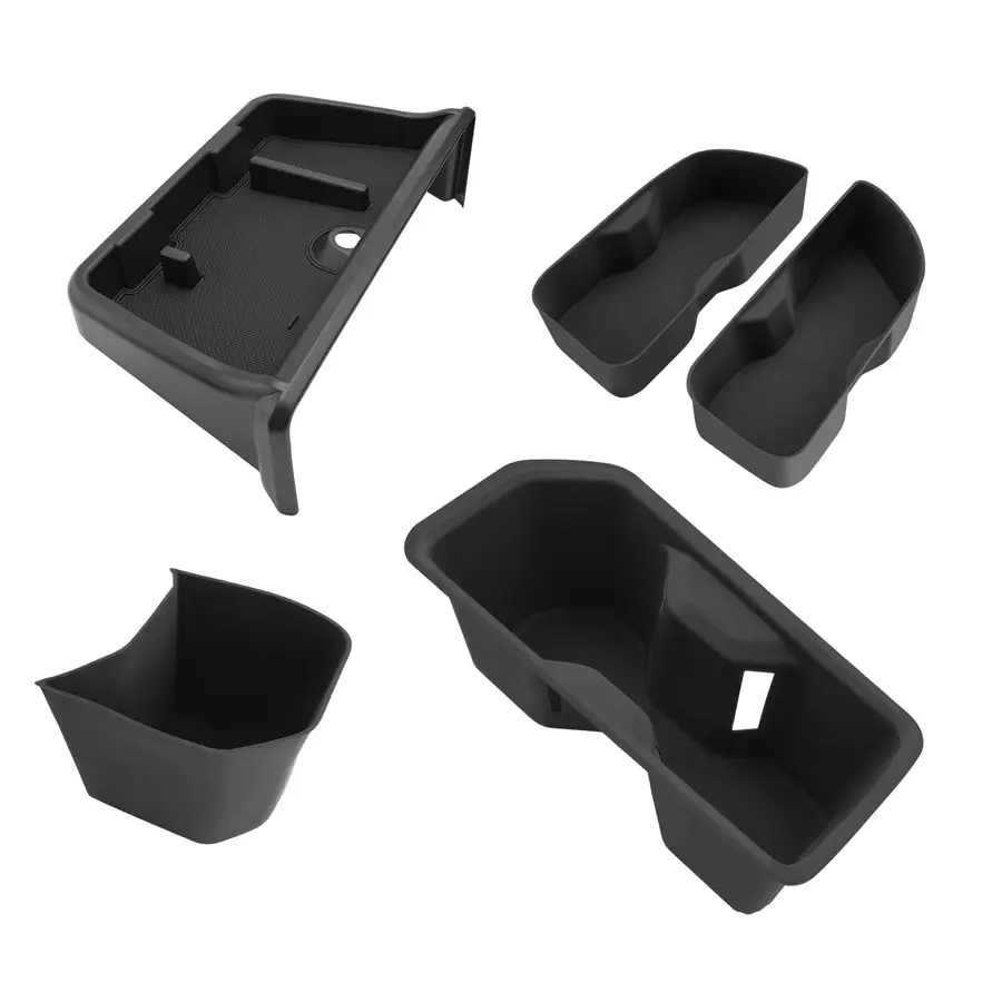 

Control Insert Cup HolderRear Door Side Storage Box Screen Dashboard Tray for 20242026 Toyota Grand Highlander 2025 2026 Grand H