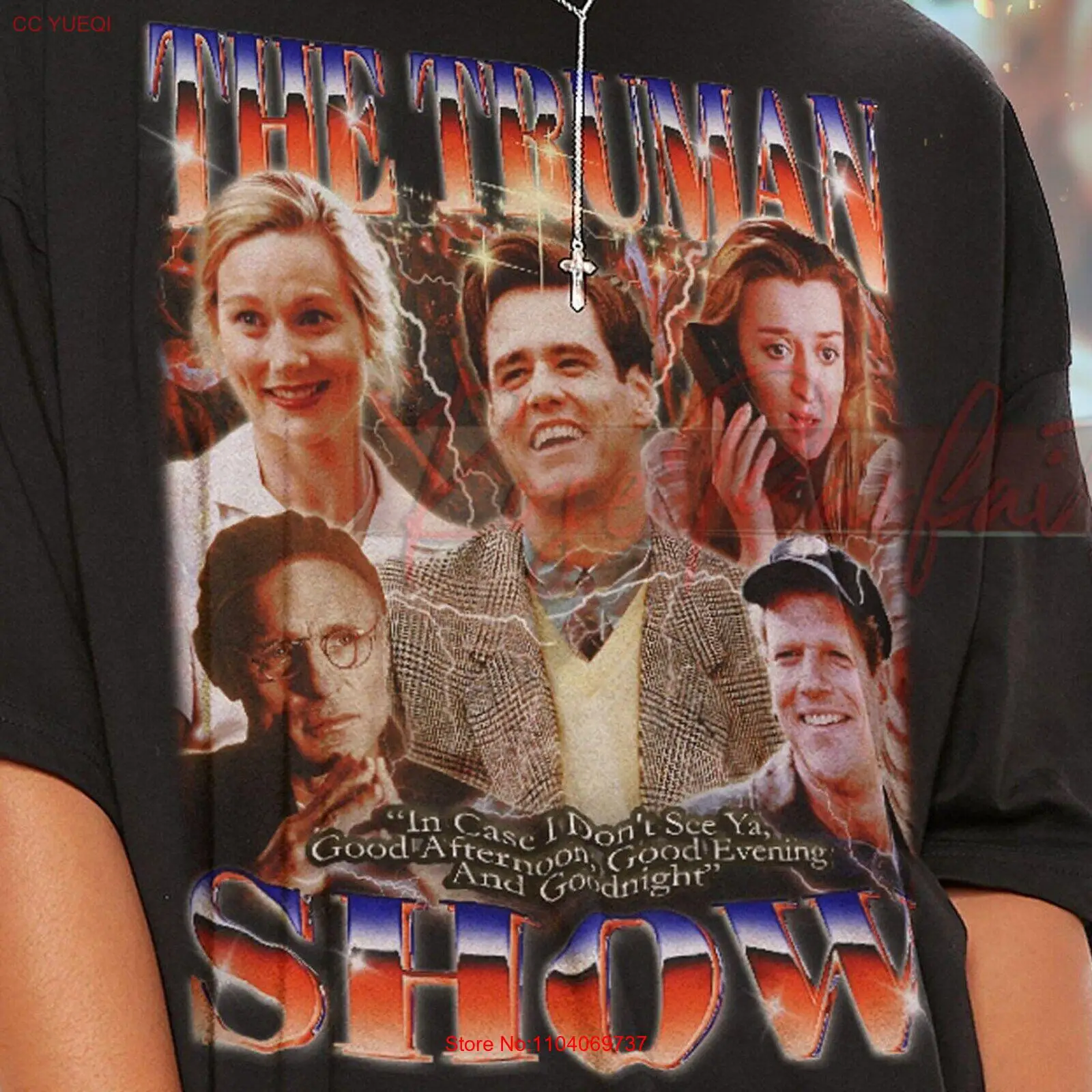 THE TRUMAN SHOW Retro T-shirt - Jim Carrey Meme t-shirt, Jim Carrey Retro Tees,