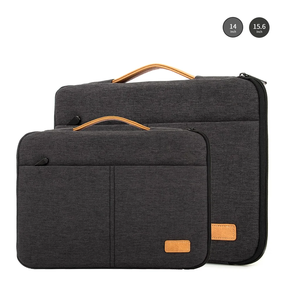 Laptop Sleeve Bag 13.3 15.6 Inch Notebook Pouch For MacBook HP Dell Lenovo Shockproof Computer Briefcase Travel Businessmen Case