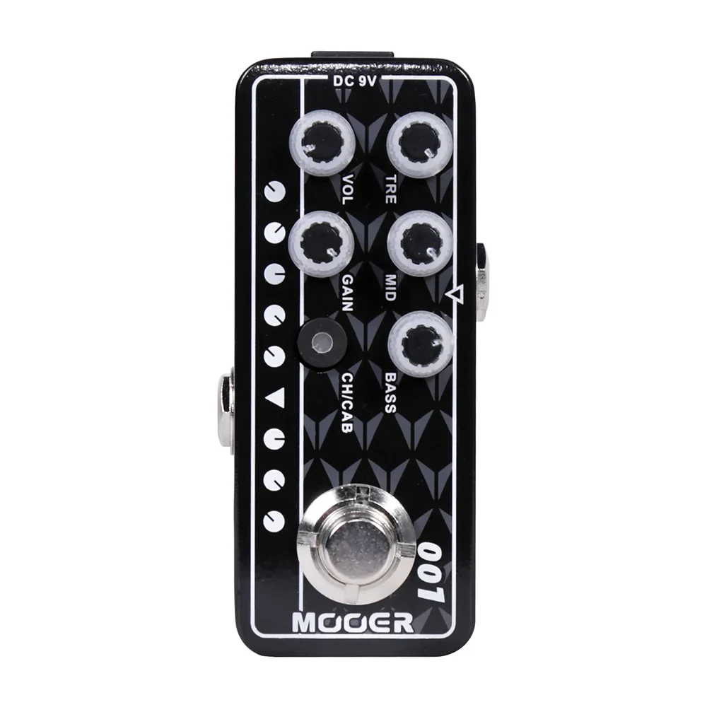 MOOER 001 Gas Station Guitar Effect Pedal Digital Preamp High Gain Preamp Preamplifier True Bypass Guitar Parts & Accessories