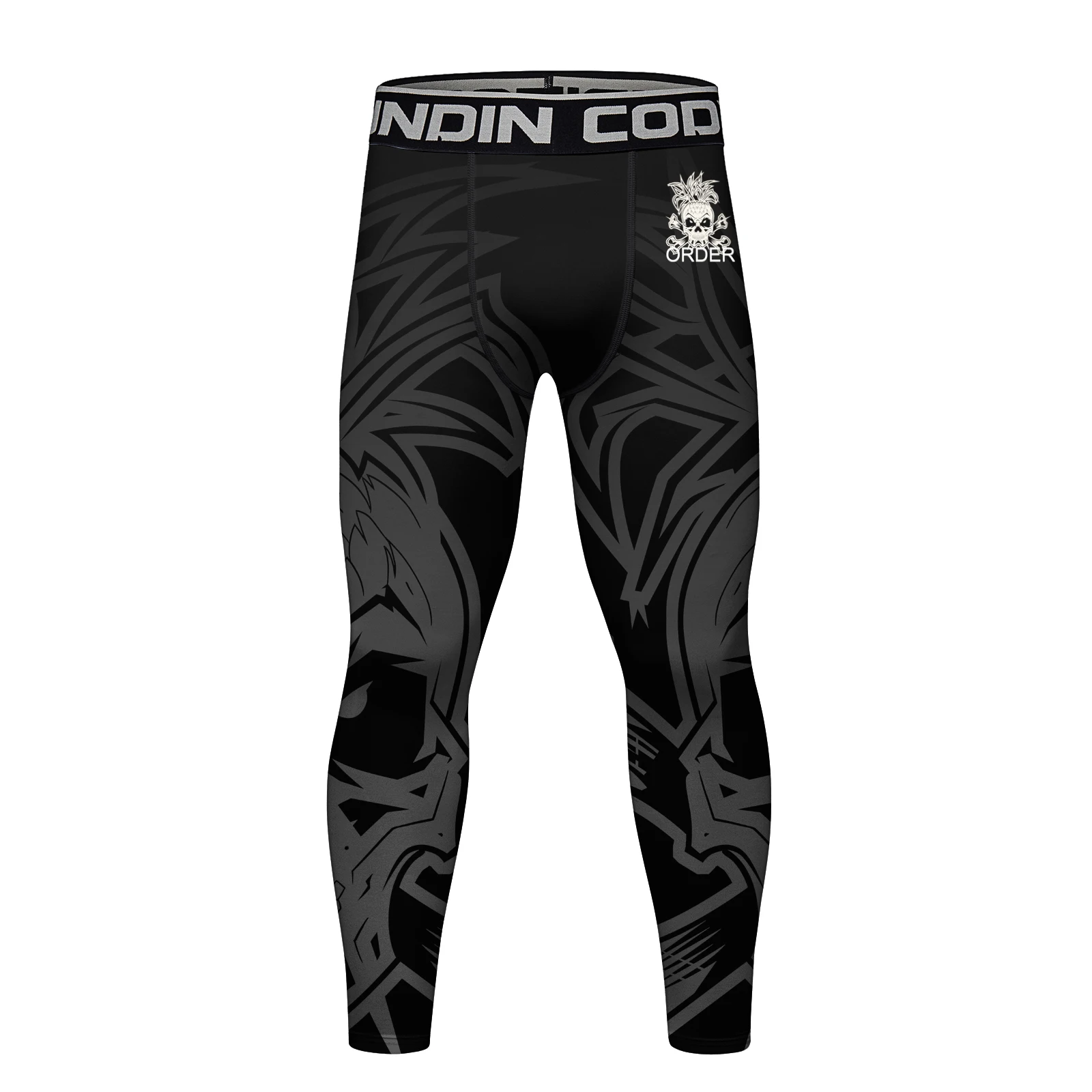 Cody Lundin High Quality Black Leggings For Men Gym Brazilian Grappling Sports Training Trouse Mixed Martial Arts Tracksuit Pant