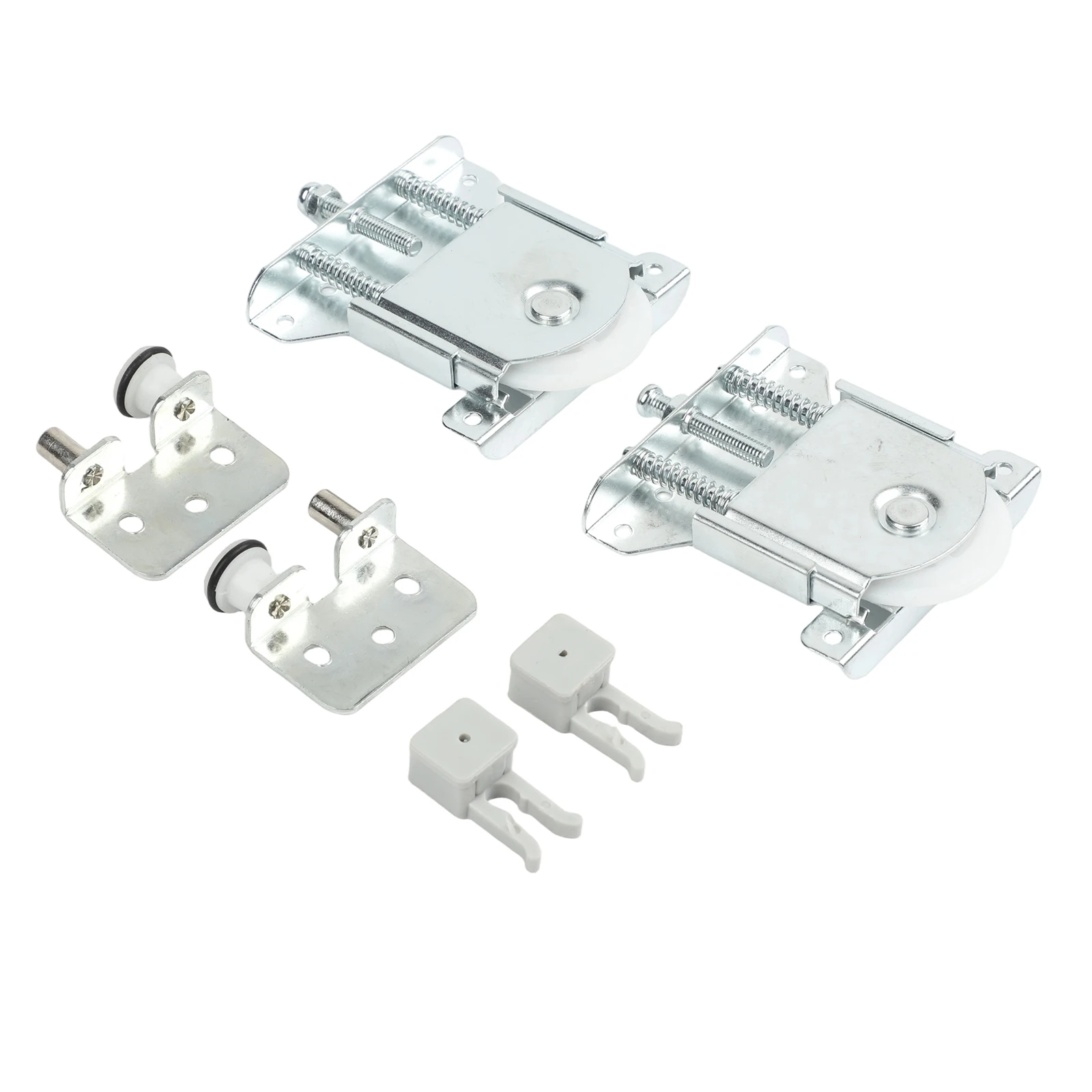 Quiet Operation Wheels Sliding Door Pulleys Reliable Daily Use Upgraded Cabinet Hardware Adjustable Sliding Door Rollers