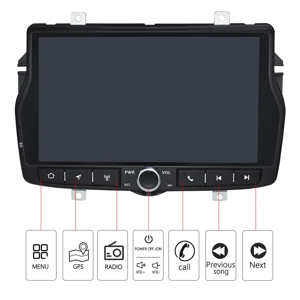 CATRONICS Android11 OCTA CORE DSP 6+128G for LADA Vesta Cross Sport 2015-2019 Car Dvd Radio Multimedia Video Navigation GPS