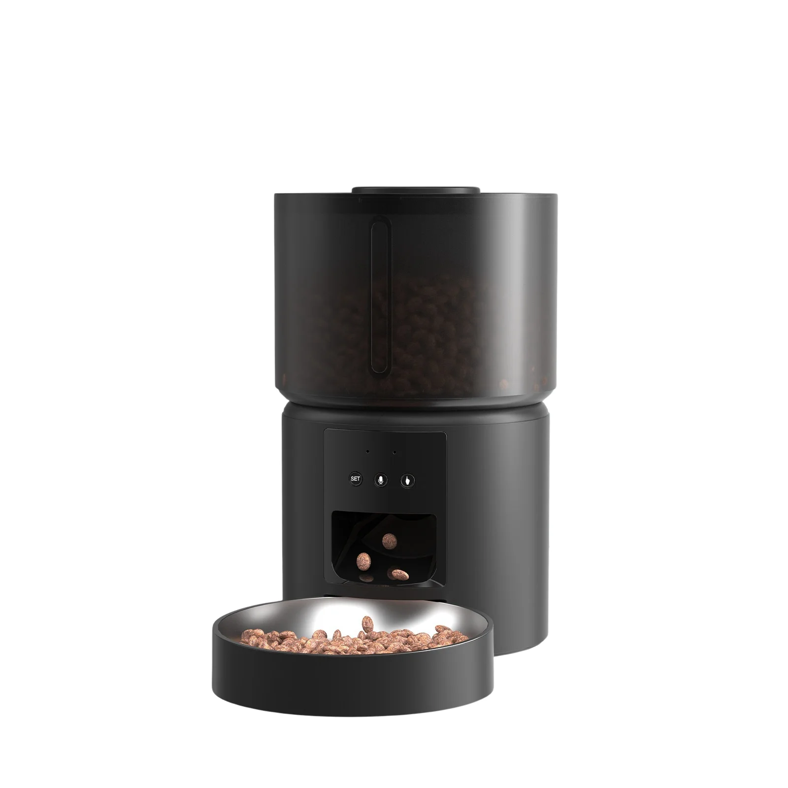 

Двухдиапазонный 2 см для еды и 5G 2,4G автоматический дозатор для кормления собак и кошек, источник заряда, пластиковые миски из нержавеющей стали, форма бутылки