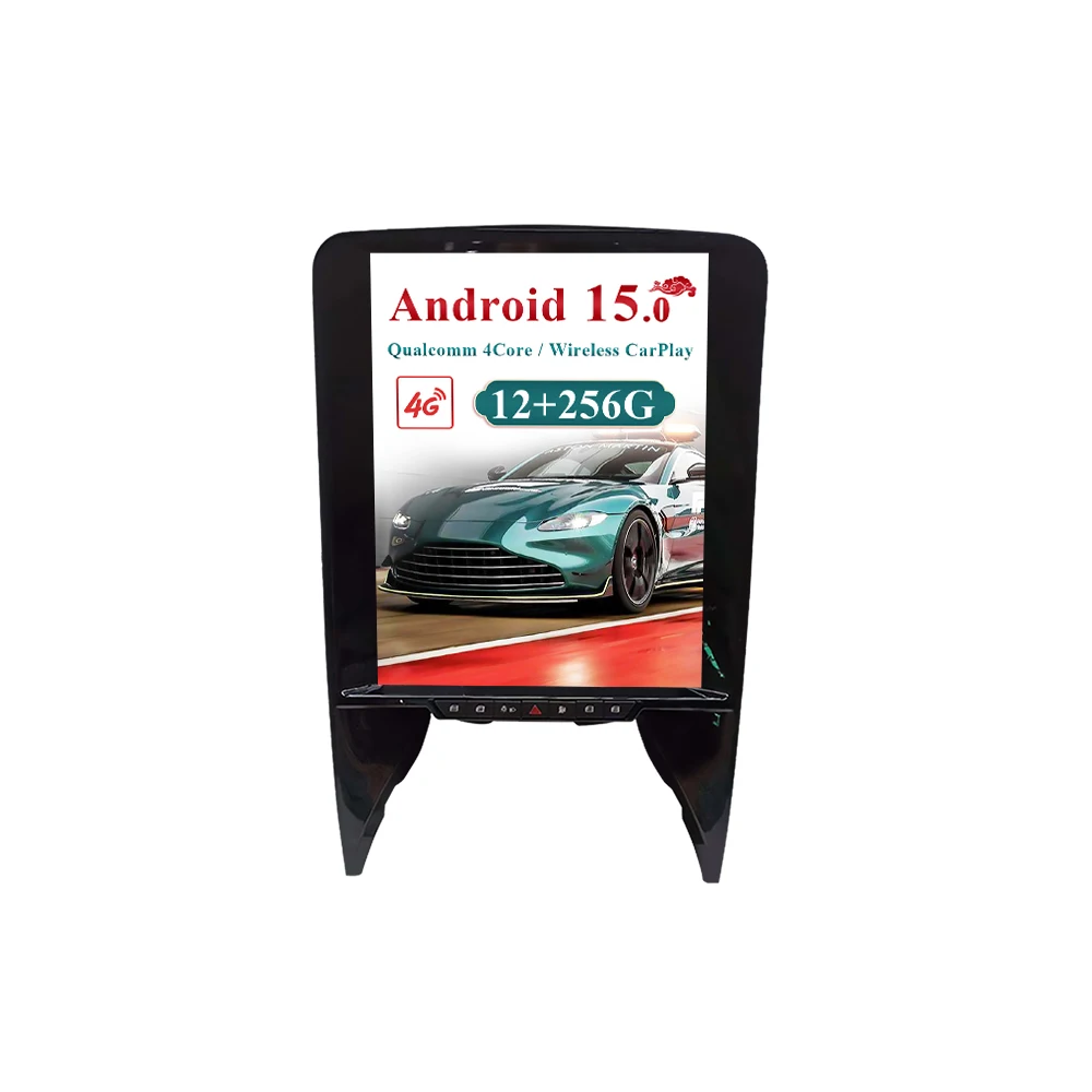 12.1 inch For Lamborghini Gallardo 2007 to 2014 Car auto carplay Android 15.0 Radio Multimedia Player GPS Stereo touch Head Unit