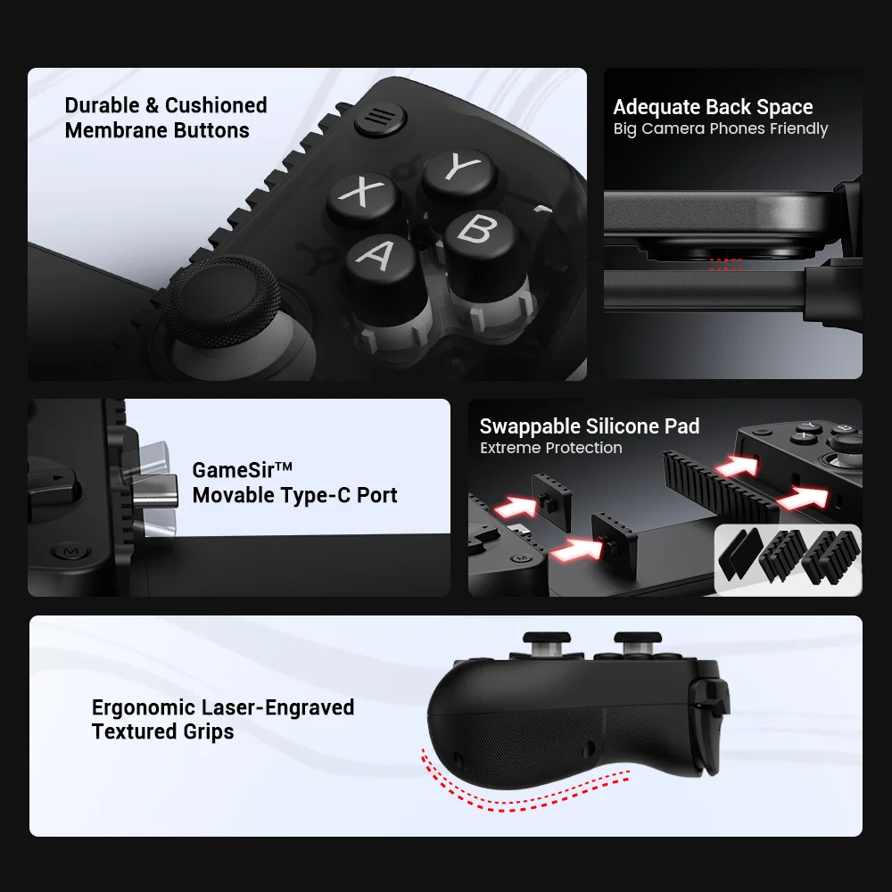 คอนโทรลเลอร์ GameSir X5 Lite M - Gaming Accessories For Android บทวิจารณ์และราคา