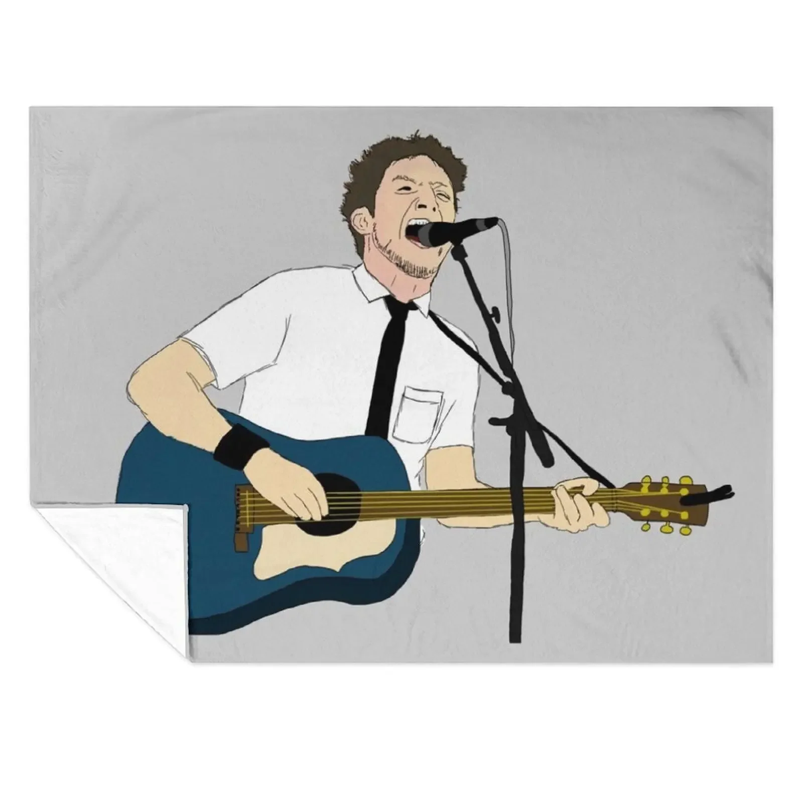 

Frank Turner Throw Blanket Large warm winter Flannel Sofas Blankets