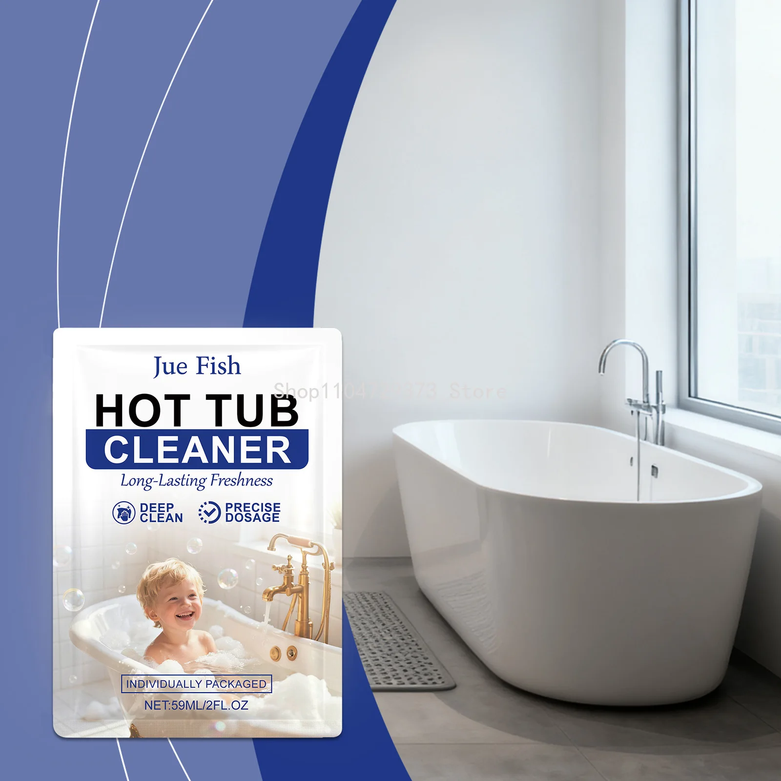 

Очиститель ванны Эффективное удаление накипи Удаляет пятна и уход за блеском поверхности Нежная глазурь Уход Аксессуары для купания