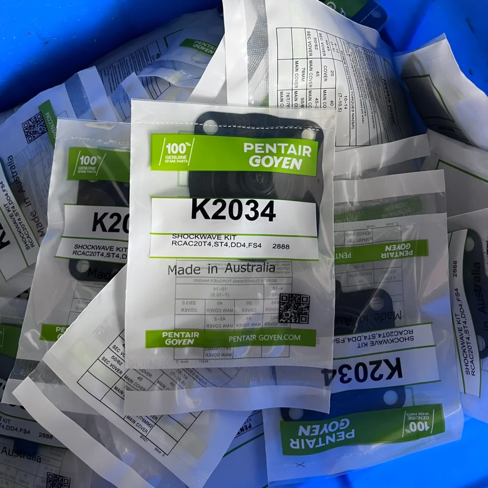 Goyen RCAC20 Maintenance Kits Type K2034 Series T4, ST4, DD4, FS4 Nitrile material top-rated choice