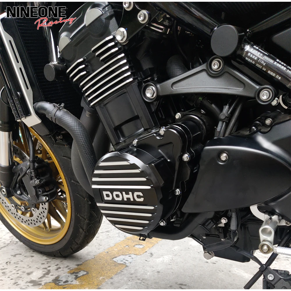 ฝาครอบสเตเตอร์เครื่องยนต์ ฝาครอบป้องกันเครื่องยนต์ แผ่นกันกระแทกด้านซ้าย สำหรับ Kawasaki Z900RS Z 900RS Z 900 RS